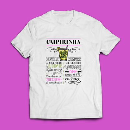 Cocktail Caipirinha - T-shirt bianca Uomo