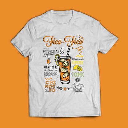 Cocktail Fico-Fico - T-shirt bianca Uomo