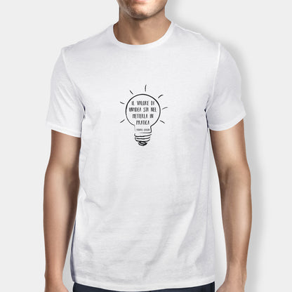Il valore di un'idea - Edison - T-Shirt bianca Uomo